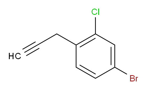 4-bromo-2-chloro-1-(prop-2-yn-1-yl)benzene