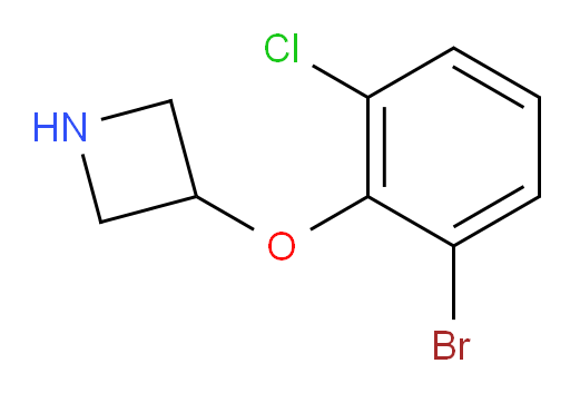 3-(2-bromo-6-chlorophenoxy)azetidine