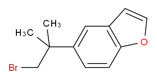 5-(1-bromo-2-methylpropan-2-yl)-1-benzofuran