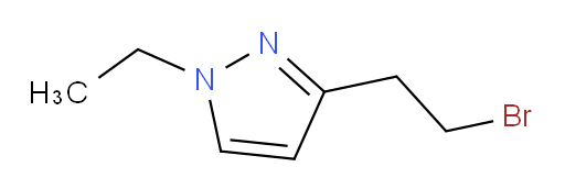 3-(2-bromoethyl)-1-ethyl-1H-pyrazole