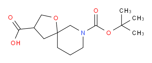 7-[(tert-butoxy)carbonyl]-1-oxa-7-azaspiro[4.5]decane-3-carboxylic acid