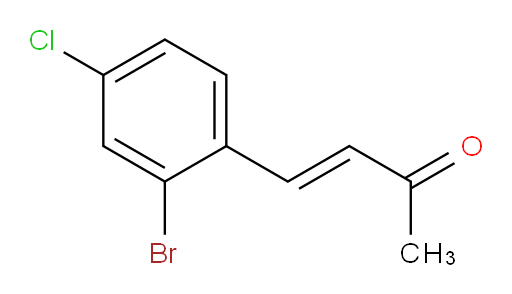 4-(2-bromo-4-chlorophenyl)but-3-en-2-one