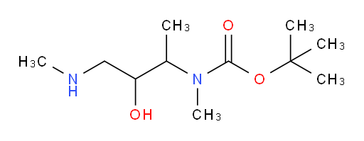 tert-butyl N-[3-hydroxy-4-(methylamino)butan-2-yl]-N-methylcarbamate