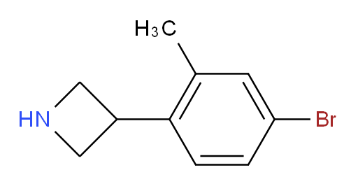 3-(4-bromo-2-methylphenyl)azetidine