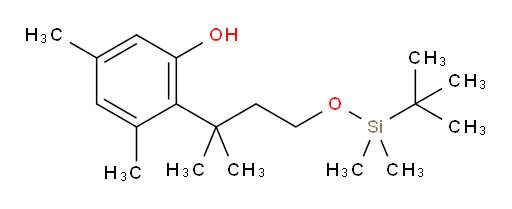 2-{4-[(tert-butyldimethylsilyl)oxy]-2-methylbutan-2-yl}-3,5-dimethylphenol