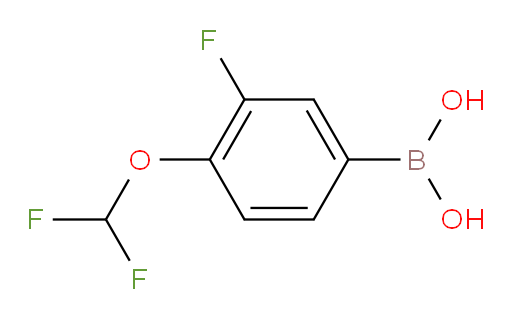[4-(difluoromethoxy)-3-fluorophenyl]boronic acid
