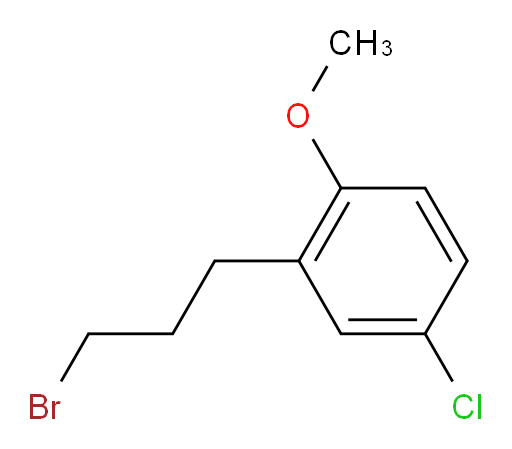 2-(3-bromopropyl)-4-chloro-1-methoxybenzene