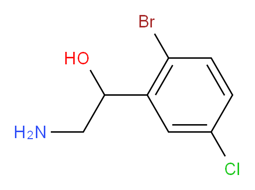 2-amino-1-(2-bromo-5-chlorophenyl)ethan-1-ol