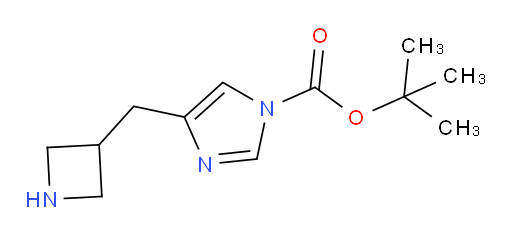 tert-butyl 4-[(azetidin-3-yl)methyl]-1H-imidazole-1-carboxylate
