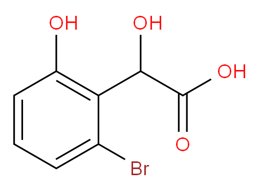 2-(2-bromo-6-hydroxyphenyl)-2-hydroxyacetic acid