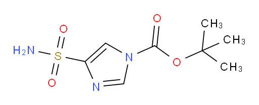 tert-butyl 4-sulfamoyl-1H-imidazole-1-carboxylate