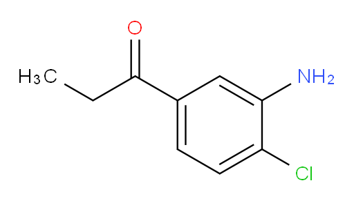 1-(3-amino-4-chlorophenyl)propan-1-one
