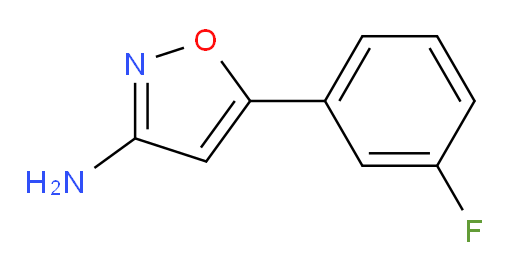 5-(3-fluorophenyl)-1,2-oxazol-3-amine