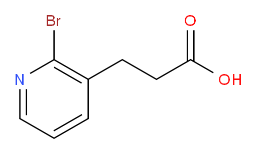 3-(2-bromopyridin-3-yl)propanoic acid