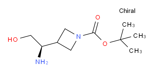tert-butyl 3-[(1R)-1-amino-2-hydroxyethyl]azetidine-1-carboxylate