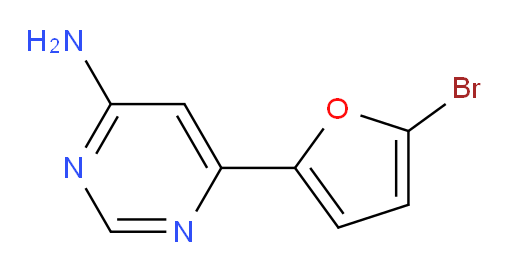 6-(5-bromofuran-2-yl)pyrimidin-4-amine