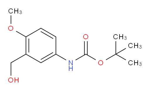 tert-butyl N-[3-(hydroxymethyl)-4-methoxyphenyl]carbamate