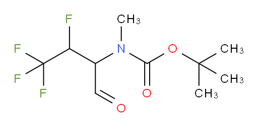 tert-butyl N-methyl-N-(3,4,4,4-tetrafluoro-1-oxobutan-2-yl)carbamate