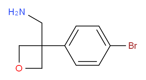 [3-(4-bromophenyl)oxetan-3-yl]methanamine