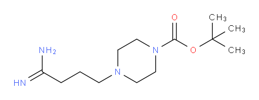tert-butyl 4-(3-carbamimidoylpropyl)piperazine-1-carboxylate