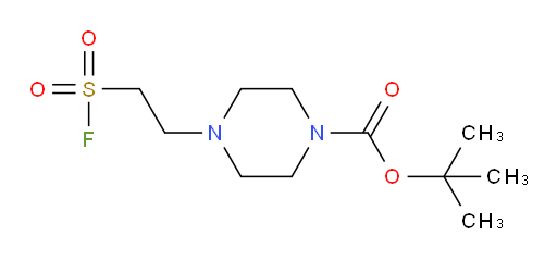 tert-butyl 4-[2-(fluorosulfonyl)ethyl]piperazine-1-carboxylate