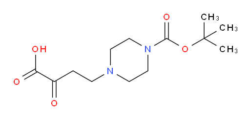 4-{4-[(tert-butoxy)carbonyl]piperazin-1-yl}-2-oxobutanoic acid