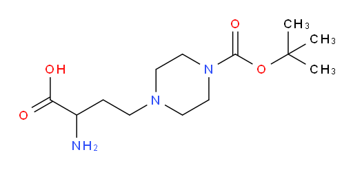 2-amino-4-{4-[(tert-butoxy)carbonyl]piperazin-1-yl}butanoic acid