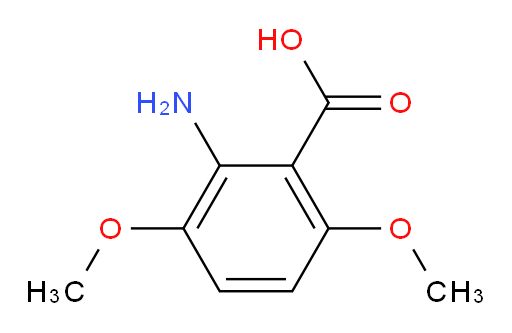 2-amino-3,6-dimethoxybenzoic acid