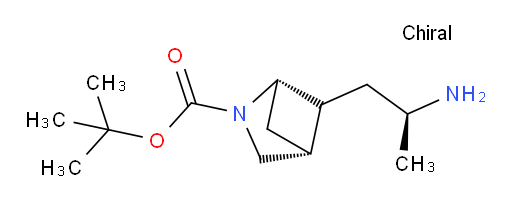 tert-butyl (1S,4R)-5-[(2S)-2-aminopropyl]-2-azabicyclo[2.1.1]hexane-2-carboxylate