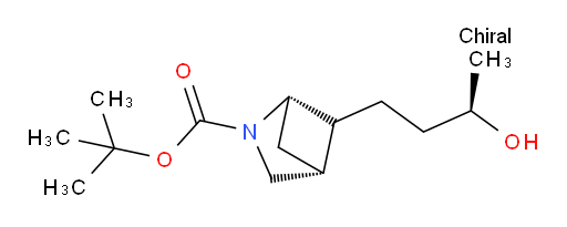 tert-butyl (1S,4R)-5-[(3R)-3-hydroxybutyl]-2-azabicyclo[2.1.1]hexane-2-carboxylate