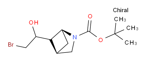 tert-butyl (1S,4R)-5-(2-bromo-1-hydroxyethyl)-2-azabicyclo[2.1.1]hexane-2-carboxylate