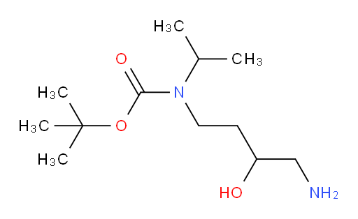 tert-butyl N-(4-amino-3-hydroxybutyl)-N-(propan-2-yl)carbamate