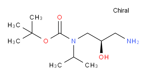 tert-butyl N-[(2R)-3-amino-2-hydroxypropyl]-N-(propan-2-yl)carbamate