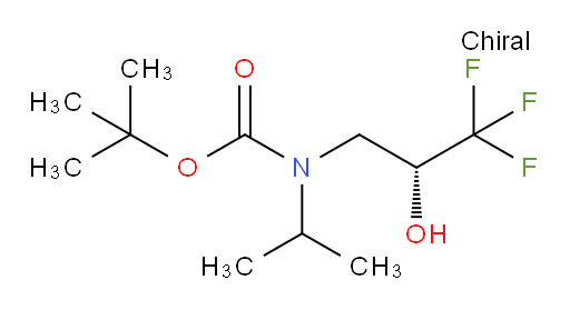 tert-butyl N-(propan-2-yl)-N-[(2R)-3,3,3-trifluoro-2-hydroxypropyl]carbamate
