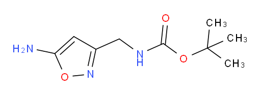 tert-butyl N-[(5-amino-1,2-oxazol-3-yl)methyl]carbamate