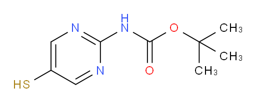 tert-butyl N-(5-sulfanylpyrimidin-2-yl)carbamate