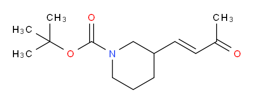 tert-butyl 3-(3-oxobut-1-en-1-yl)piperidine-1-carboxylate