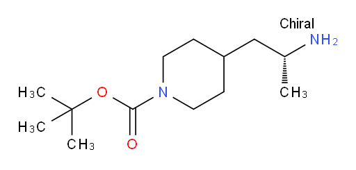 tert-butyl 4-[(2R)-2-aminopropyl]piperidine-1-carboxylate