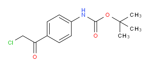 tert-butyl N-[4-(2-chloroacetyl)phenyl]carbamate