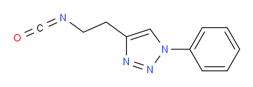 4-(2-isocyanatoethyl)-1-phenyl-1H-1,2,3-triazole