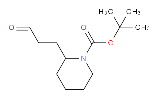 tert-butyl 2-(3-oxopropyl)piperidine-1-carboxylate