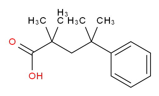 2,2,4-trimethyl-4-phenylpentanoic acid