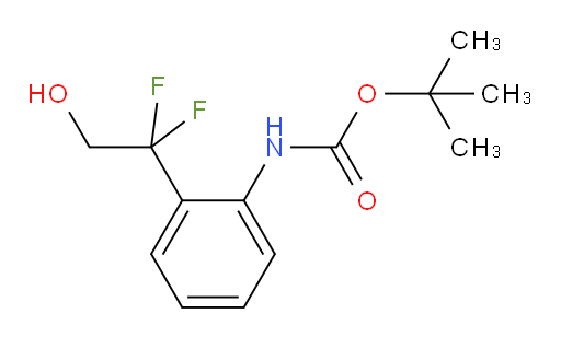 tert-butyl N-[2-(1,1-difluoro-2-hydroxyethyl)phenyl]carbamate