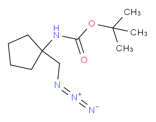tert-butyl N-[1-(azidomethyl)cyclopentyl]carbamate