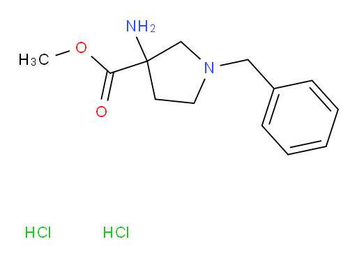 methyl 3-amino-1-benzylpyrrolidine-3-carboxylate dihydrochloride
