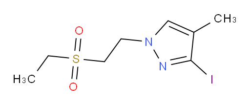 1-[2-(ethanesulfonyl)ethyl]-3-iodo-4-methyl-1H-pyrazole