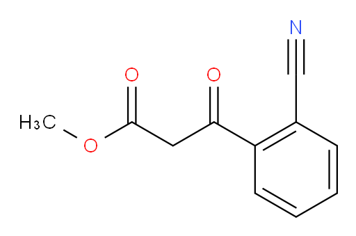 methyl 3-(2-cyanophenyl)-3-oxopropanoate