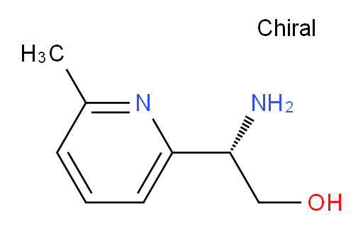 (2S)-2-amino-2-(6-methylpyridin-2-yl)ethan-1-ol