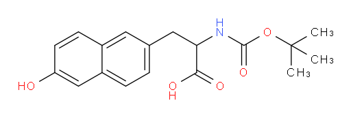 2-{[(tert-butoxy)carbonyl]amino}-3-(6-hydroxynaphthalen-2-yl)propanoic acid