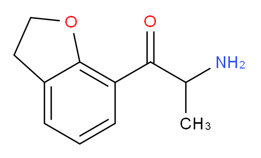 2-amino-1-(2,3-dihydro-1-benzofuran-7-yl)propan-1-one